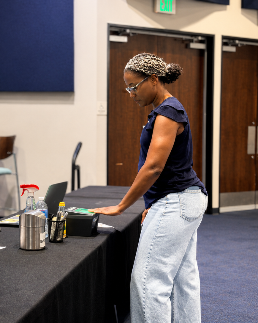 Fingerprint Registration at Event Table 4X5